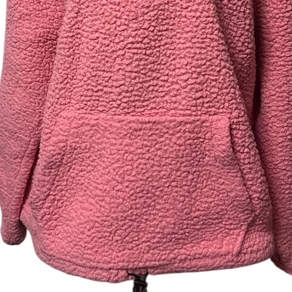 Victoria’s Secret PINK pink Sherpa Quarter-Zip Pullover - Picture 3 of 13